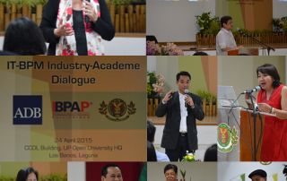 UPOU co-hosts industry-academe forum on e-Service Management Program