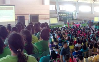UPOU and partners officially launch Teacher Development Program Phase 5 (TDP5) in Mauban, Quezon.