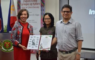 Dr. Primo G. Garcia, Dean of FMDS, delivered the welcome remarks relating that mundane things like food were seldom topics of academic discussions, but these things are what shape the society.