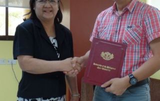 The photo Prof. Ricardo Bagarinao, Dean of UPOU Faculty of Education and Chair of the UPOU Disaster Risk Reduction and Management Committee (DRRM)