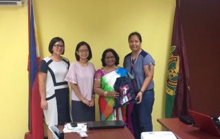 The Faculty of Education (FED) welcomes fellow Dr. Ghanta Pushpa Chakrapani as part of the UPOU Exchange Fellowship Program from November 4 to December 1, 2017, at the UPOU Headquarters, Los Baños, Laguna.