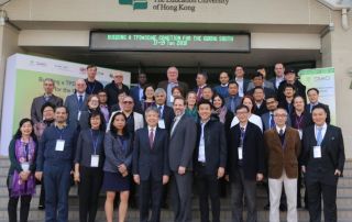 Professor Arinto (3rd from left, front row) with other participants in the Building a TPD@Scale Coalition for the Global South meeting held at the Open University of Hong Kong.