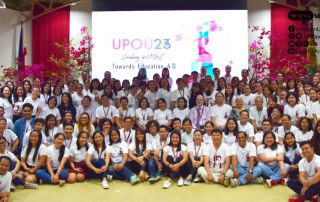 The entire UPOU family on its 23rd Anniversary.