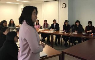 Asst. Prof. Aurora Lacaste presents her paper "Women and Preservation of Traditional Agricultural Knowledge: Experiences in Ifugao, Philippines."