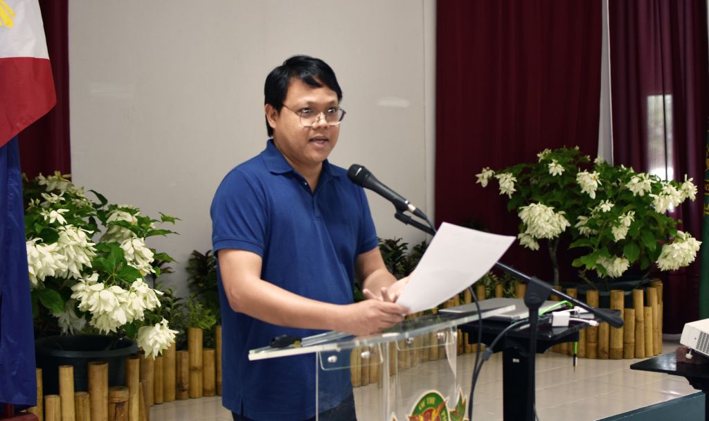 Assistant Professor Rameses de Jesus, the Director of the UPOU Gender Concerns