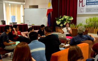 The Master Class had face-to-face online participants from different institutions all over the country.