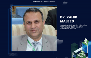 Dr. Zahid Majeed will be one of teh NCODeL 2019 speakers.