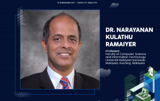 Dr. Narayanan Kulathu Ramaiyer will be one of the speakers at the NCODeL 2019.