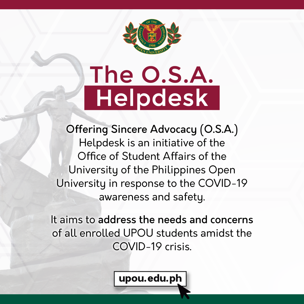 OSA Helpdesk OSA Helpdesk