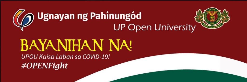 UPOU Ugnayan ng Pahinungod Bayanihan na!