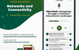 Connectivity and Networks in focus on UPOU's 2nd Edu-Hack Podcast