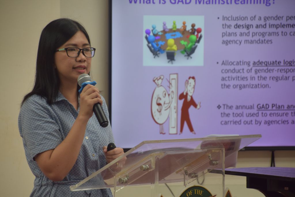 UPOU-OGC holds seminar on Purpose of Gender Mainstreaming and Management of Resistance to Gender Work