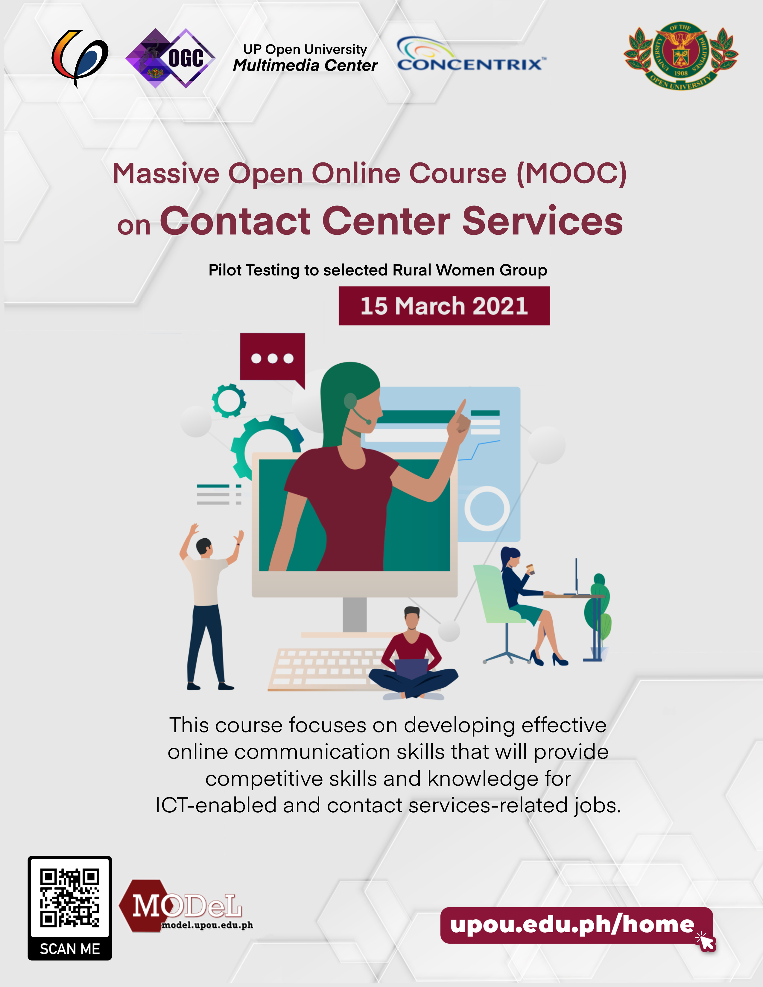 UPOU, Concentrix to launch Massive Open Online Course on Contact Center Services