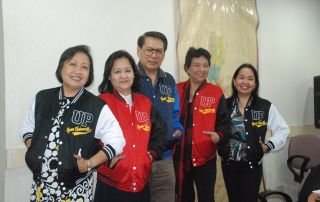Sir Lex in UPOU Jacket