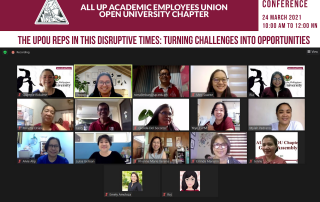 AUPAEU-OU Chapter conducts the 2021 REPS Conference