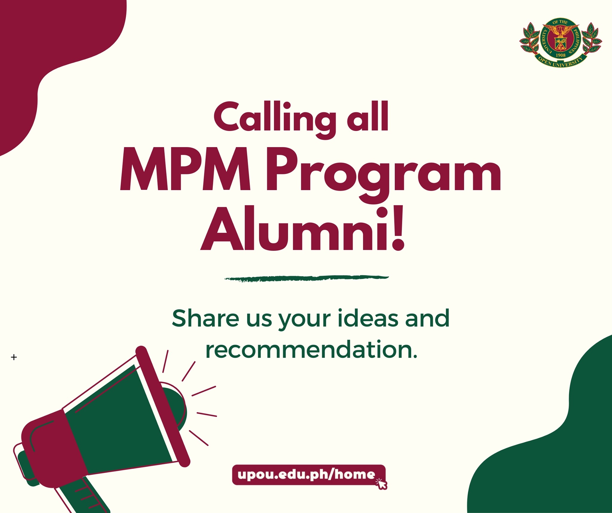 Calling all MPM Program alumni!