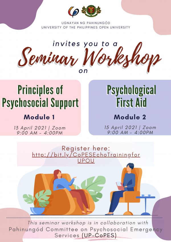 Seminar on Principles of Psychosocial Support and