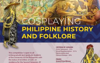 Cosplaying Philippine History and Folklore Poster