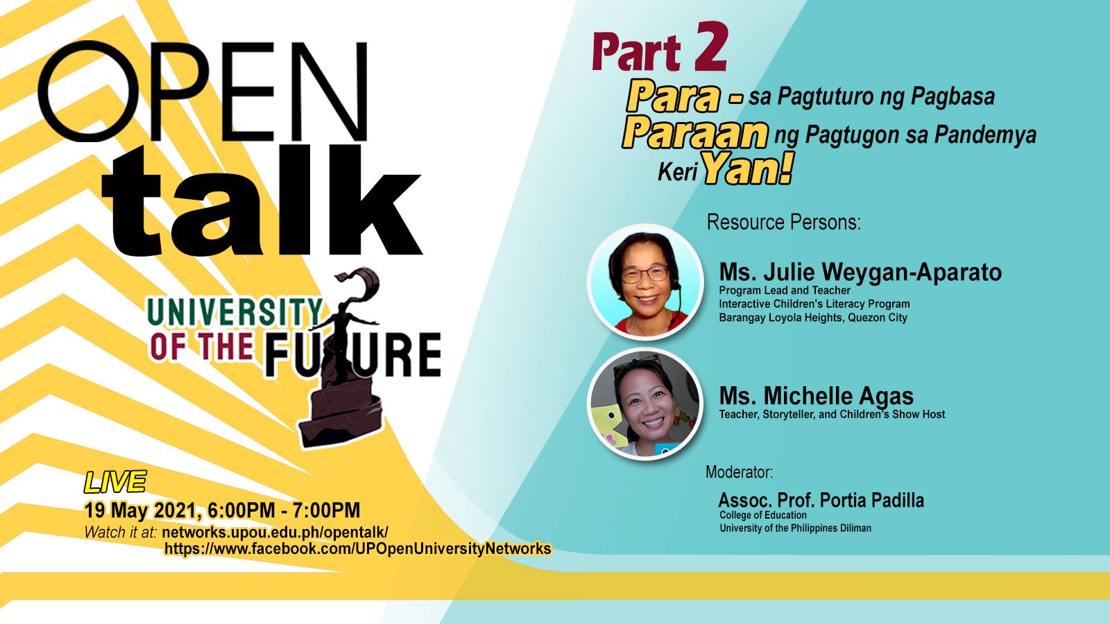 OPEN Talk Para Paraan Yan Part 2