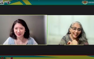 (L-R) Dr. Maria Rowena Raymundo and Dr. Dinah Nadera discussed depression and anxiety and how to cope with them.