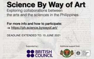 SCIENCE BY WAY OF ART: OPEN CALL FOR PARTICIPANTS