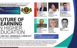 The Future of Learning in Higher Education