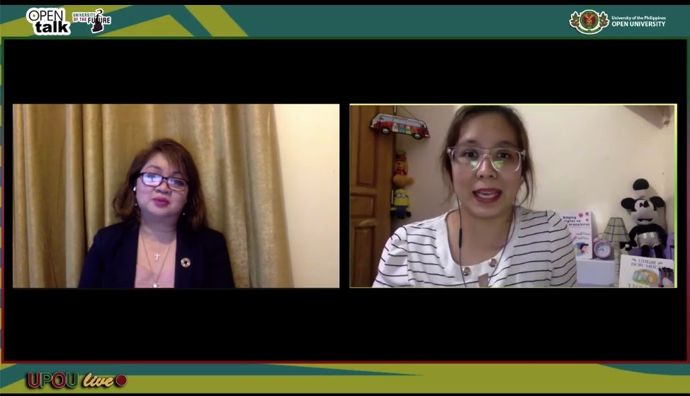 Photo shows Dr. Azucena M. Dayanghirang (left) and Ms. Finaflor F. Taylan (right) during a discussion concerning the importance of nutrition on the child’s first 1,000 days. Photo shows Dr. Azucena M. Dayanghirang (left) and Ms. Finaflor F. Taylan (right) during a discussion concerning the importance of nutrition on the child's first 1,000 days.