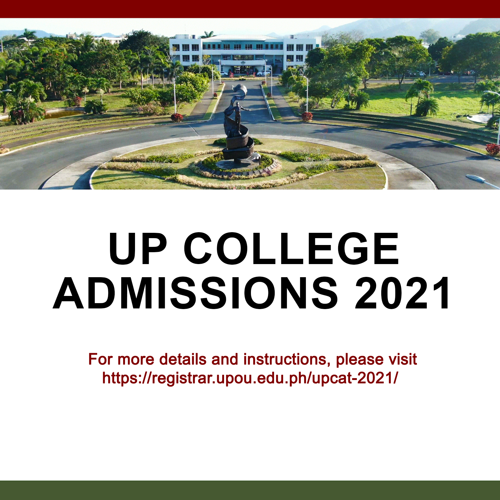 UP College Admissions 2021