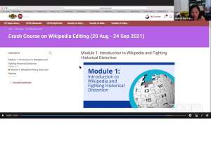 UPOU Launches Free Online Course on Wikipedia Editing and Fighting Historical Distortions 