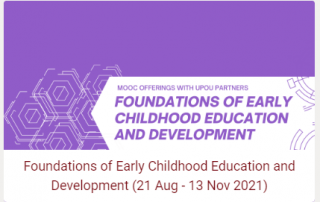 Early Childhood Education and Development Course offered at UPOU