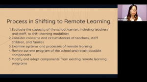 Ms. Sarah Romero presents “Teaching At Home: Experiences of Daycare Teachers in Shifting to Remote Learning during the COVID-19 Pandemic”