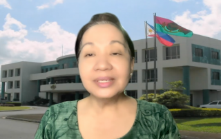 Dr. Melinda Dela Pena Bandalaria, Chancellor of the University of the Philippines Open University