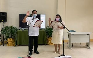 Staff Regent Vicki Belegal Swears Oath of Office
