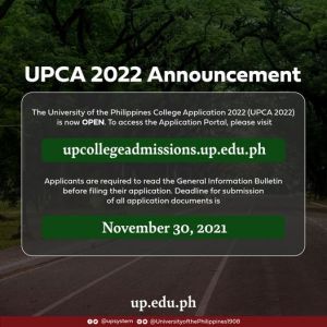 UPCA 2022 Announcement