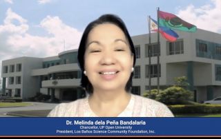 Chancellor Bandalaria opens SyenSaya 2021.
