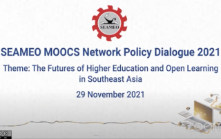 UPOU Chancellor Contributes to SEAMEO MOOCS Network Policy Dialogue 2021