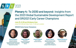 UPOU Alumnus Joins the Future Earth Assembly