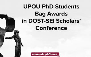 UPOU PhD Students Bag Awards in DOST-SEI's Scholars' Conference