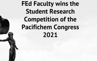 FED Faculty Wins at PacifiChem Congress 2021
