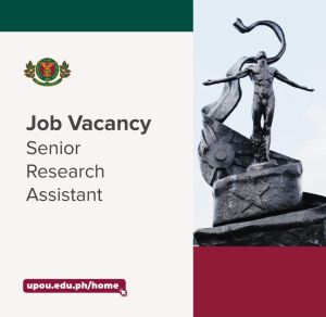Job Vacancy_Senior Research Assistant