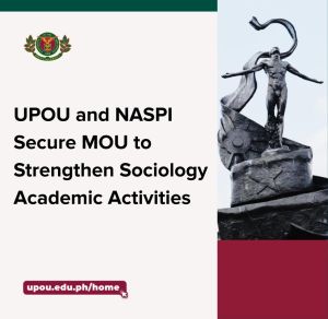 UPOU and NASPI Secure MOU to Strengthen Sociology Academic Activities 