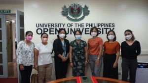 Don Mariano Marcos Memorial State University visits UP Open University for Benchmarking Activity