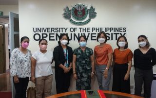 Don Mariano Marcos Memorial State University visits UP Open University for Benchmarking Activity