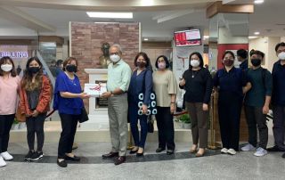 UPOU EIDR-RLE Team Visits Cardinal Santos Medical Center