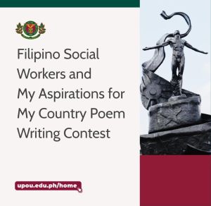 Filipino Social Workers and My Aspirations for My Country Poem Writing Contest