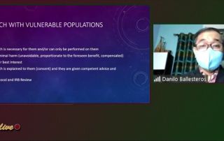 UPOU RPC and IREC spearhead a Webinar on Ethics in Vulnerable Groups