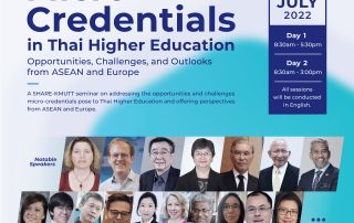 Micro-Credentials in Thai Higher Education: Opportunities, Challenges and Outlooks from ASEAN and Europe