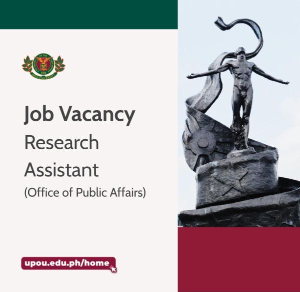 Job Vacancy: Research Assistant for UPOU OPA
