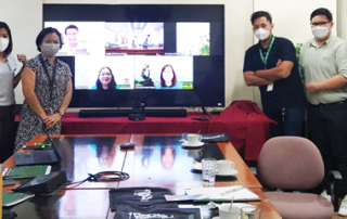 UPOU Welcomes De La Salle Medical and Health Sciences Institute for Benchmarking Activity