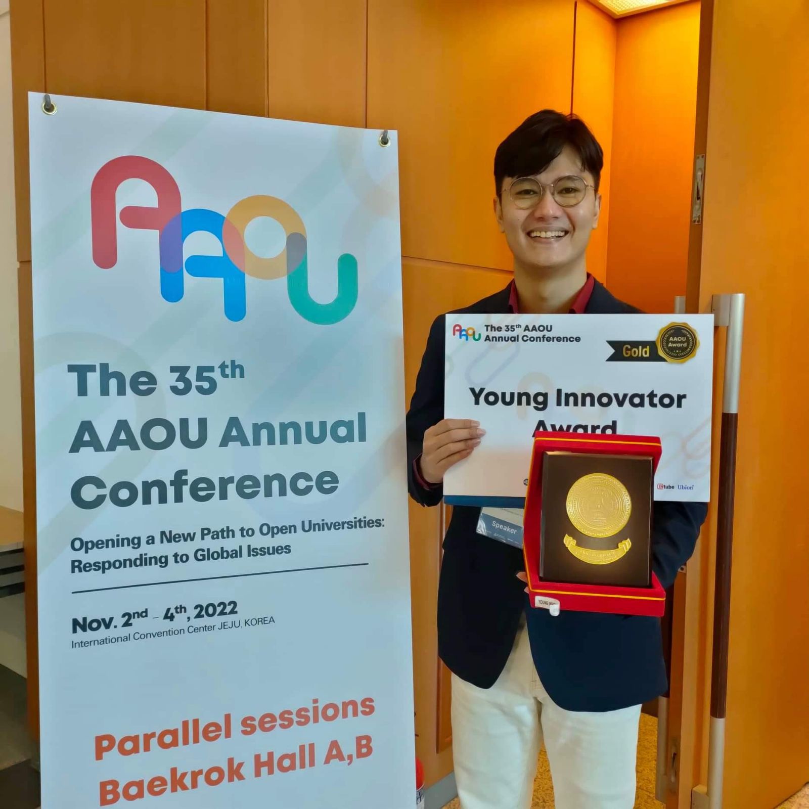 FICS Faculty Member wins Young Innovator Award in Asian Conference